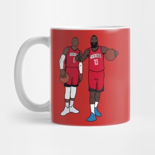 Russell Westbrook x James Harden Houston Rockets Tshirt Mug